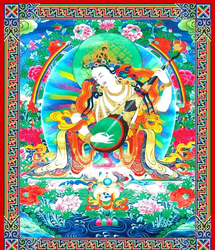 唐卡边框图片