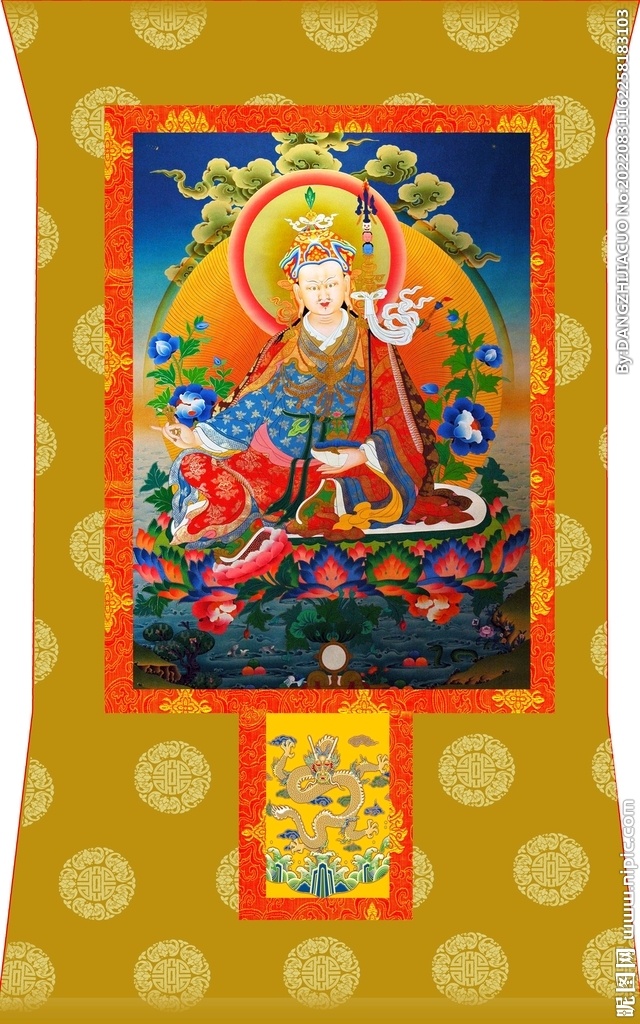 藏式唐卡图片