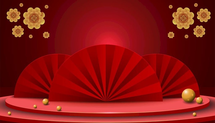 ai矢量中式背景图片