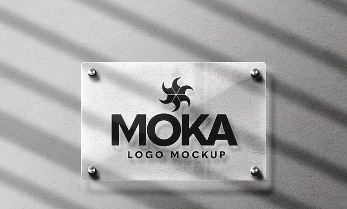 LOGO亚克力样机图片(5000x3500)psd模版下载