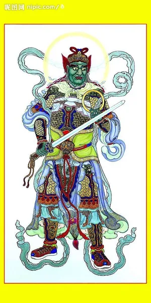 四大天王2,马芥龙,佛像,画家,文化艺术