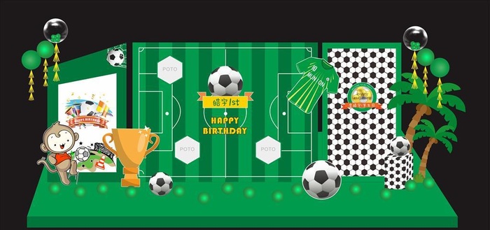 足球派对图片