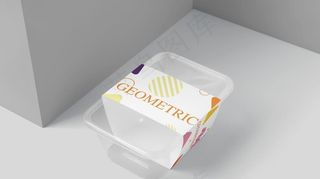 餐盒样机图片
