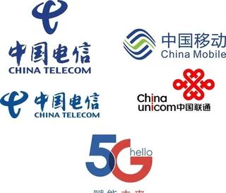 中国移动电信联通标志 图片