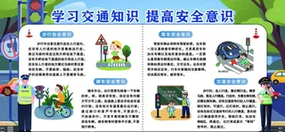 交通安全知识栏图片