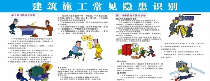 安全漫画图片cdr矢量模版下载