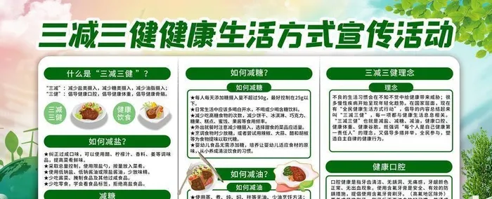 健康教育宣传栏图片(4724x2657)psd模版下载