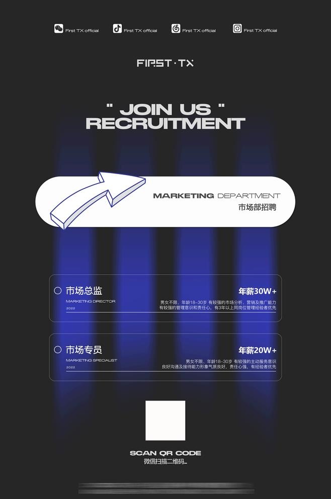 酒吧招聘图片(2160x3360)psd模版下载
