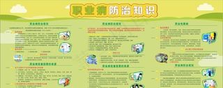新版职业病安全知识宣传栏图片