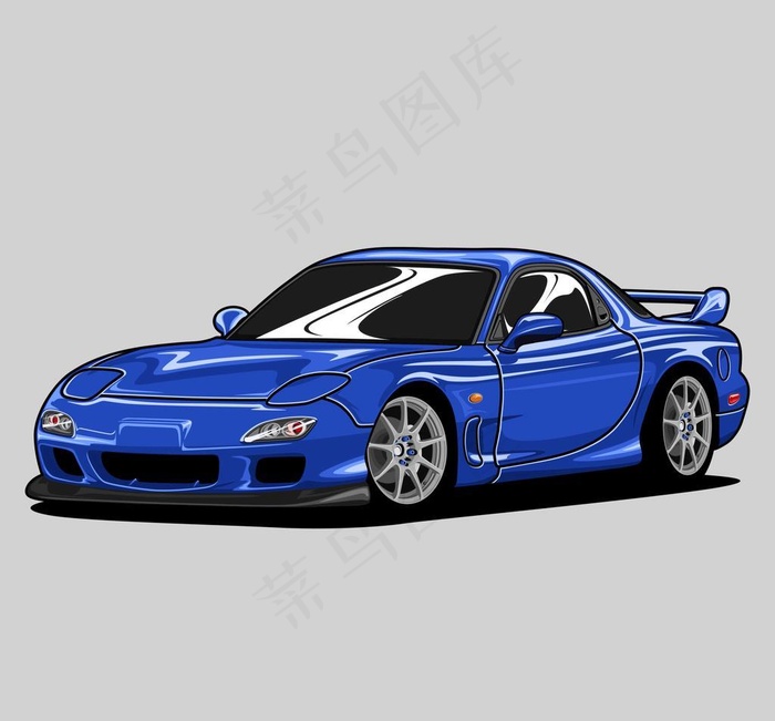 汽车插画图片