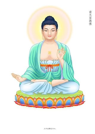 坚德佛,佛画,画佛,造像,八十八佛,,设计