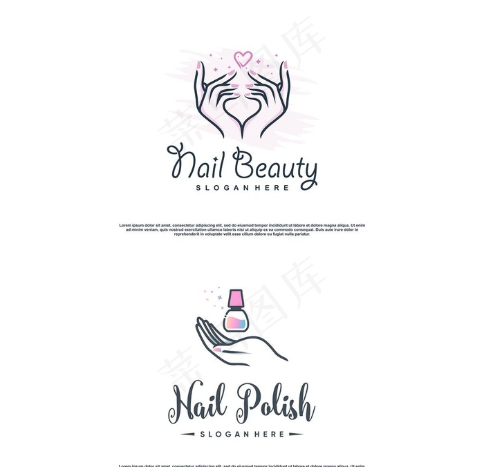 美甲logo图片