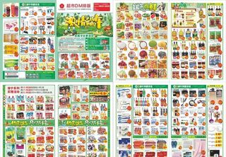 端午节超市邮报DM单图片