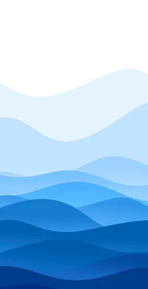 蓝色科技线条波浪线几何渐变背景图片