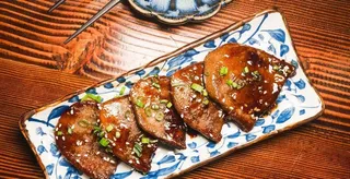 美食日本料理文化 厚烤牛舌图片