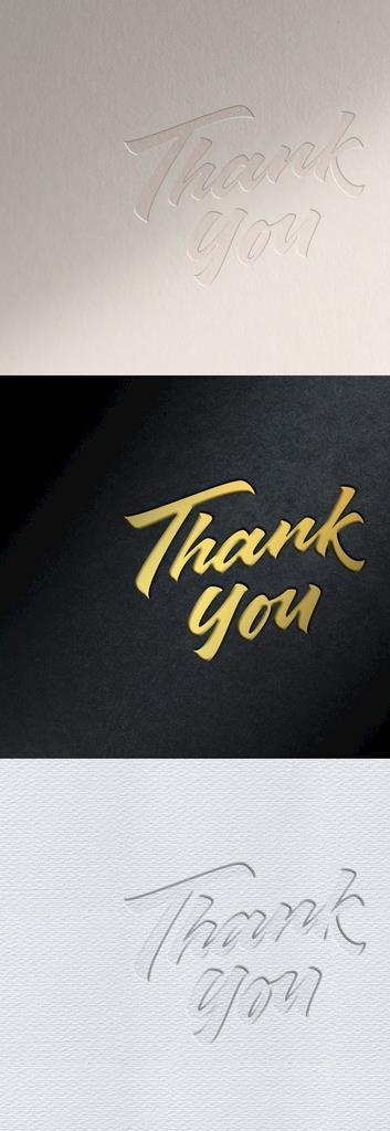 文字效果 特种纸 图片