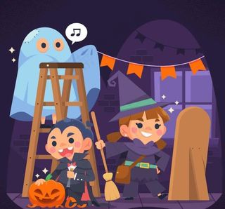 万圣节派对图片