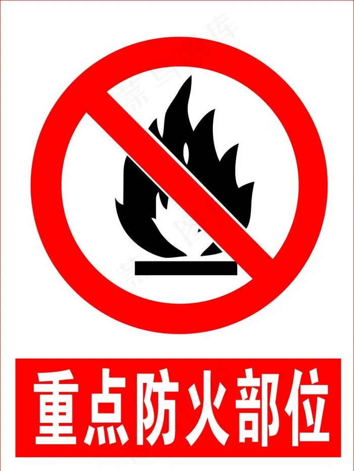 重点防火部位图片cdr矢量模版下载