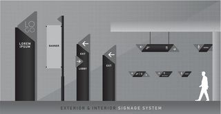 标识导视系统图片
