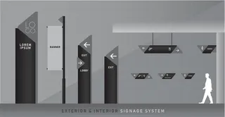 标识导视系统图片