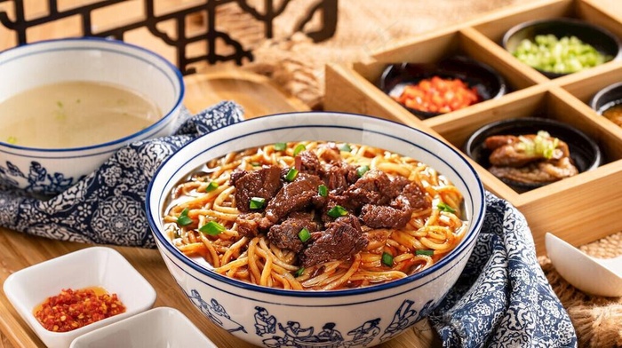 牛肉面图片