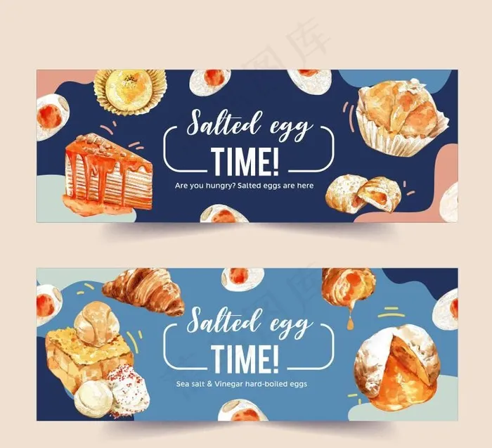 面包背景图片ai矢量模版下载