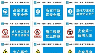 工地安全标语图片