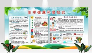 夏季健康科普知识图片