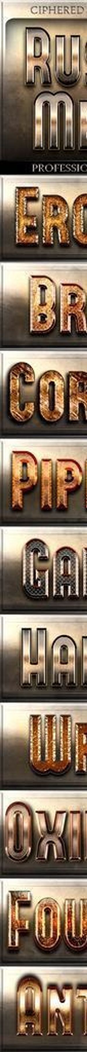 黄金字体特效图片