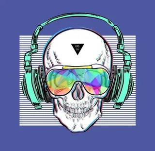 电音节炫酷海报图片