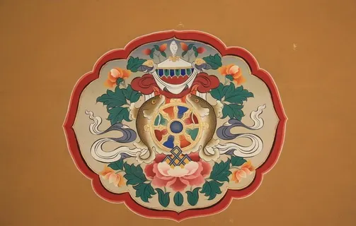 吉祥八宝双鱼图片