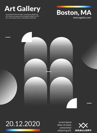 黑白创意海报图片