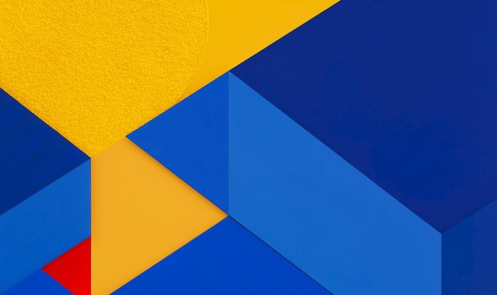 蓝色3d不规则几何抽象科技纹理图片