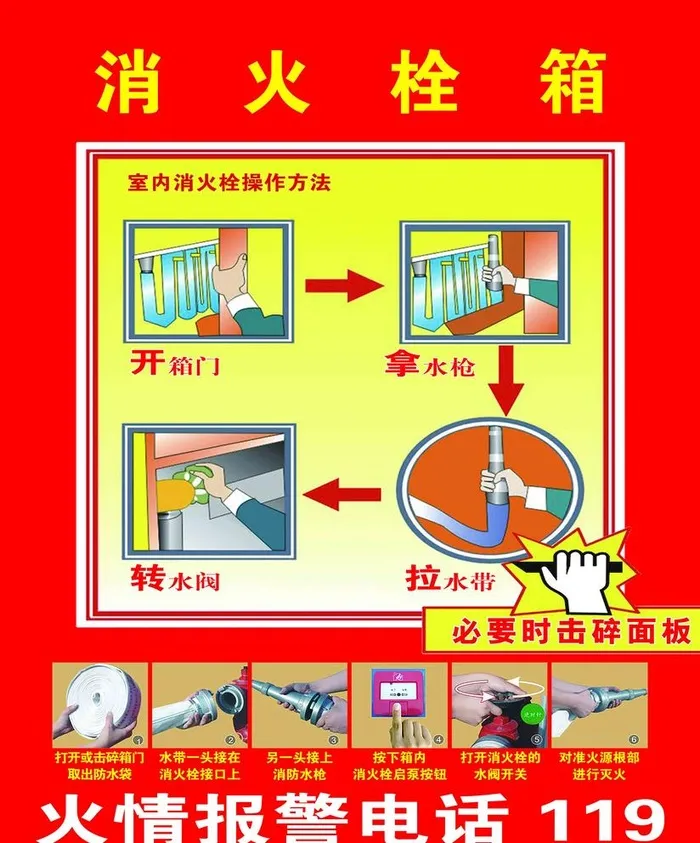 消防栓箱图片(9900x12300)psd模版下载