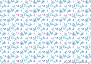 蓝色叶子循环图图片