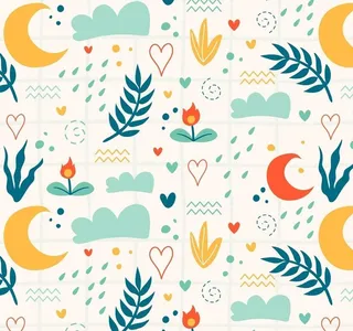 抽象卡通图案图片