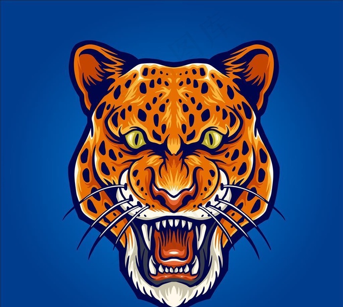 豹子头图案图片