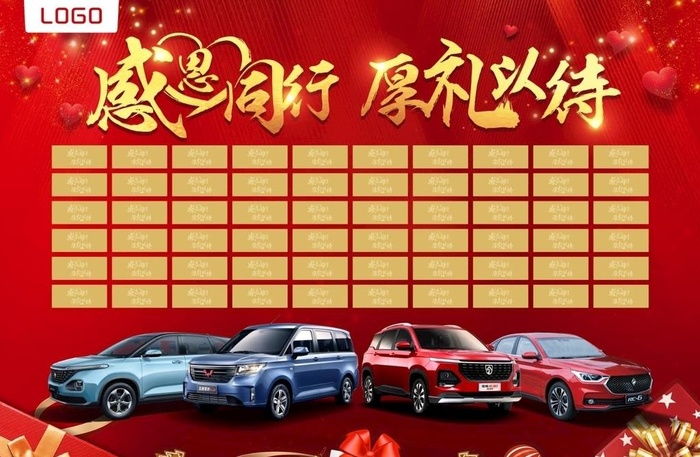 感恩抽奖红包礼品墙图片