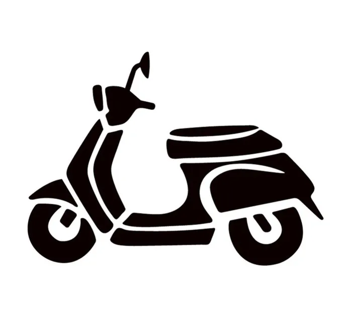 电瓶车矢量图标 非机动车图标 图片ai矢量模版下载