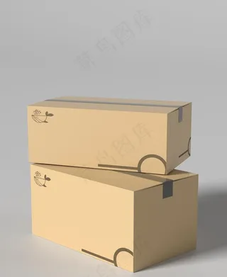 纸箱样机图片