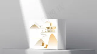 月饼包装样机 图片