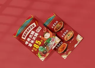 火锅宣传单图片