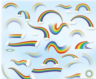 彩虹大全图片