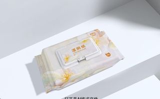 湿厕纸包装设计图片