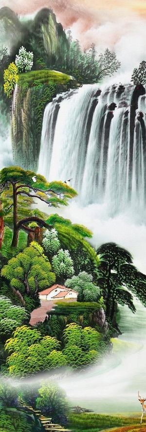 玄关装饰画图片