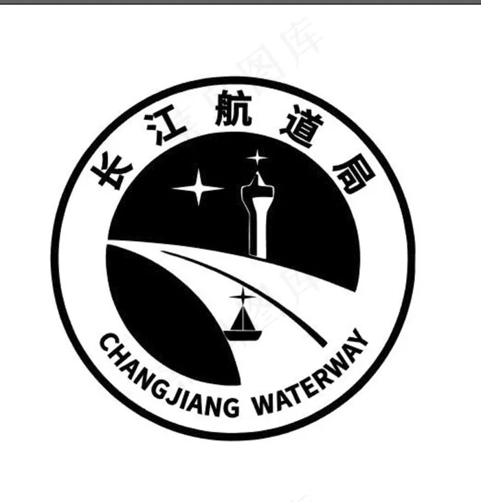 长江航道局标志图片ai矢量模版下载