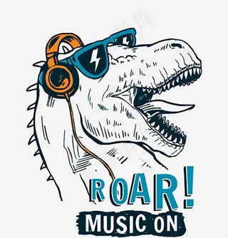 恐龙创意海报图片