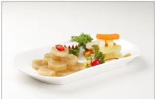 泰式榨菜拼泡椒三脆图片