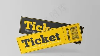 优惠券样机图片