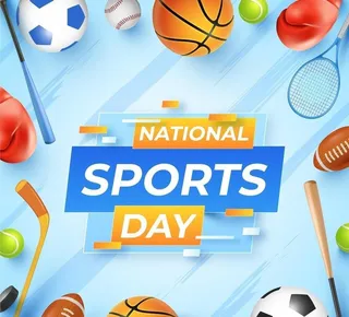 体育运动日海报图片